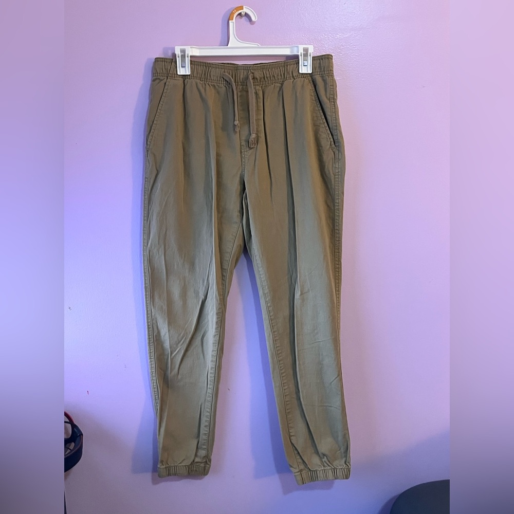 Men’s Khaki Joggers